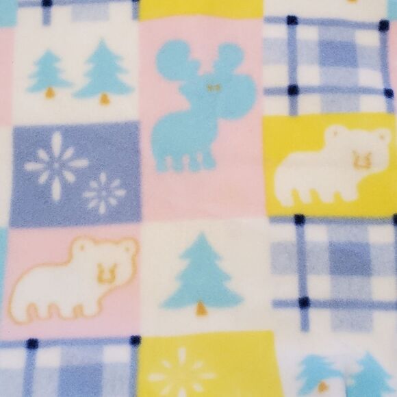 Middleton Reborn Doll Fleece Bunting Pastels Sleep Sack Outfit - Picture 2 of 8